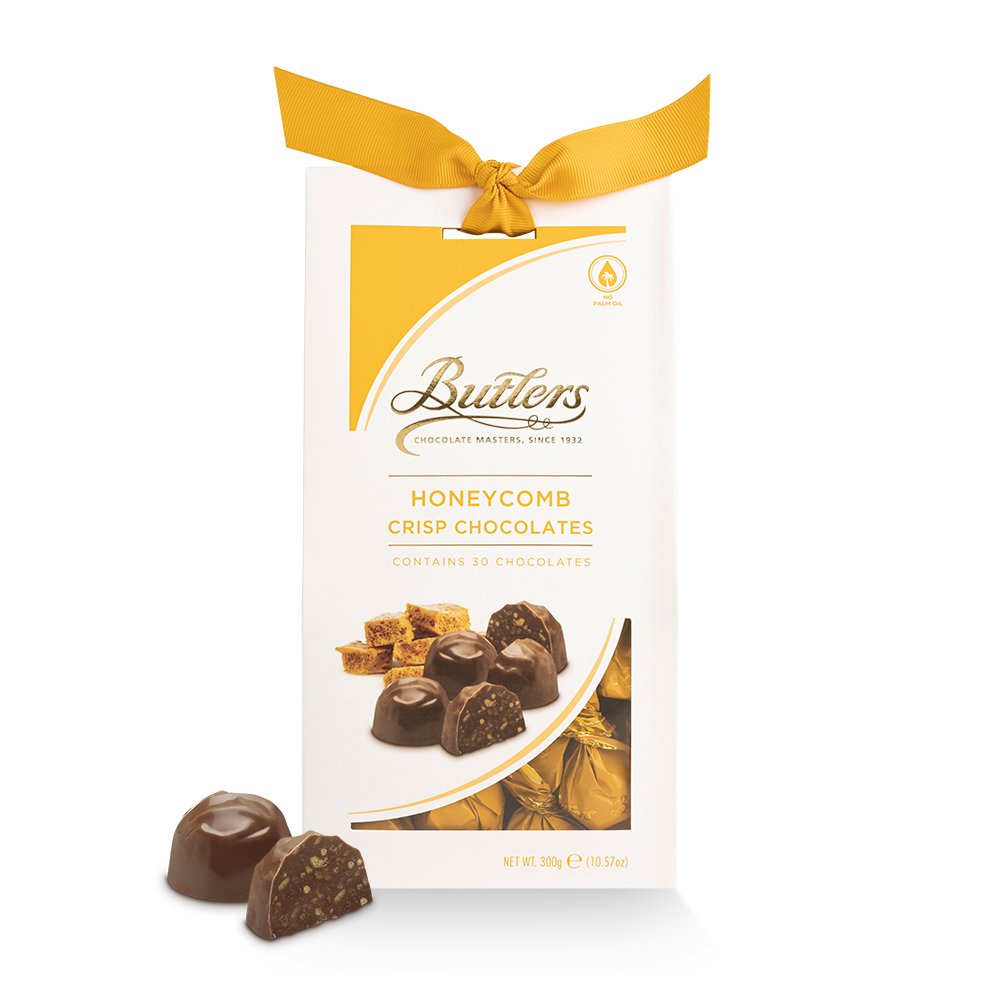 300g Milk Honeycomb Crisp Chocolates