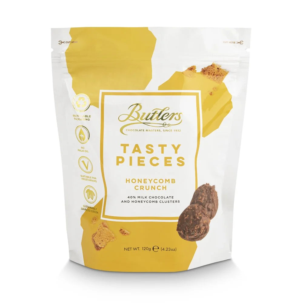 Honeycomb Crunch Tasty Pieces - Pack of 3