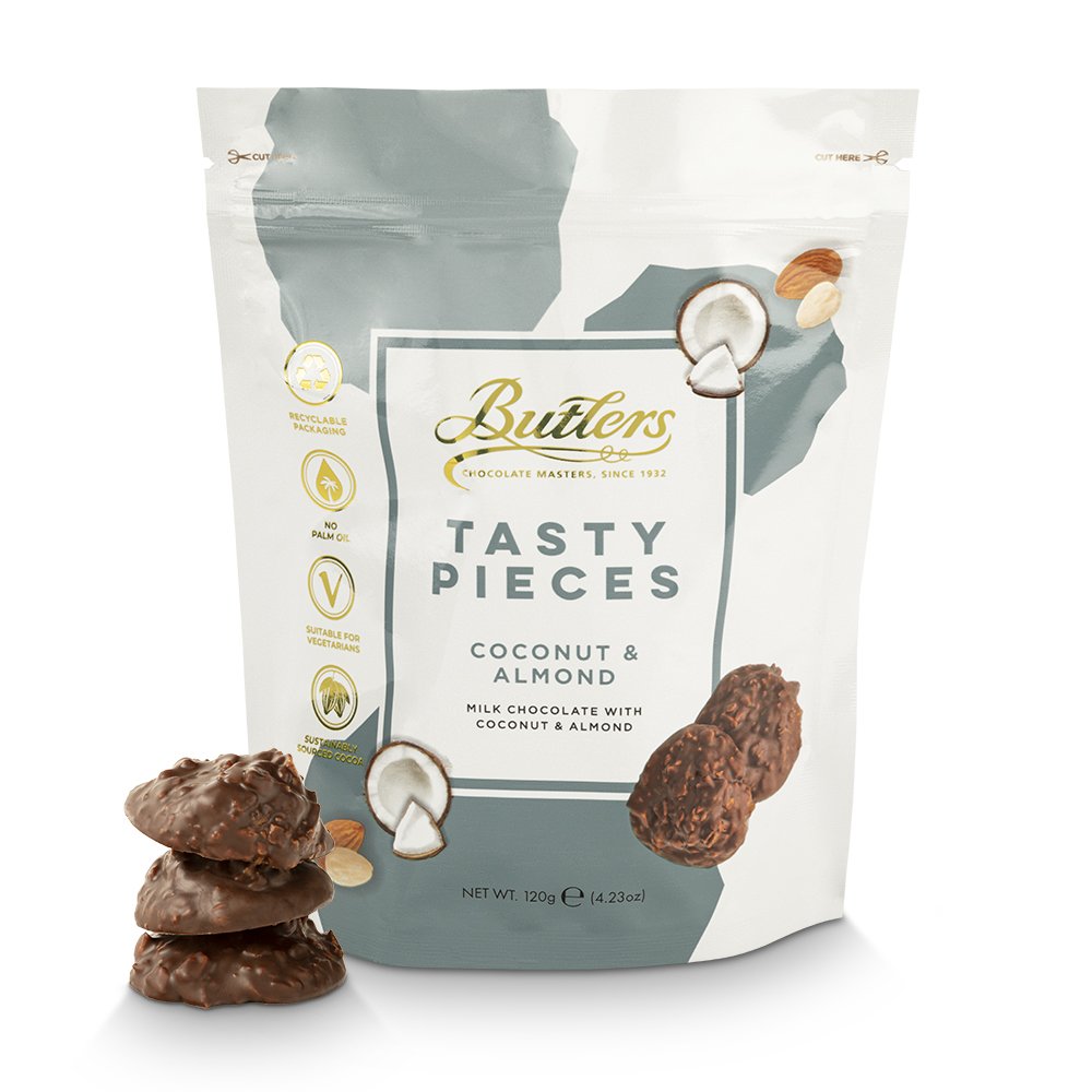 Tasty Pieces Coconut & Almond - Pack of 3