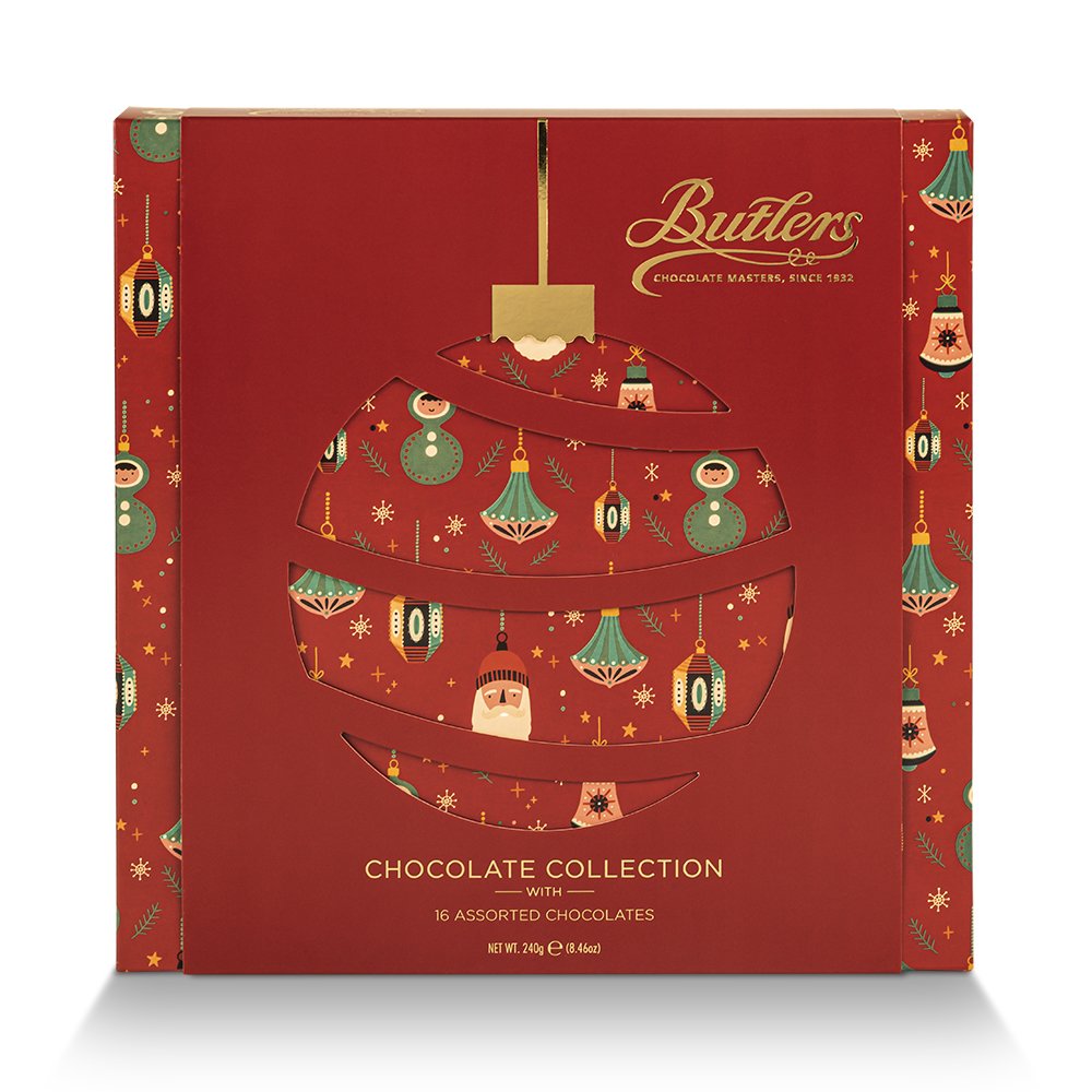 Christmas Motif Milk Chocolate Selection