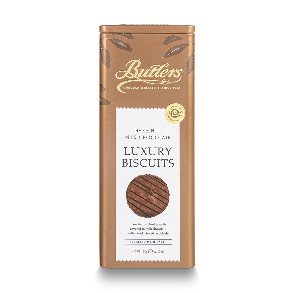Luxury Hazelnut Milk Chocolate Biscuits