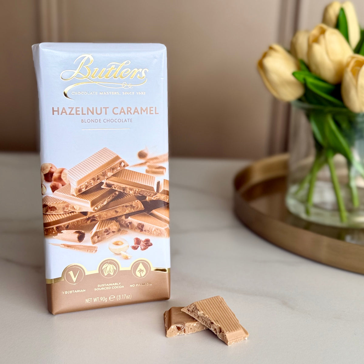 Blonde Hazelnut Caramel Bar (x6)