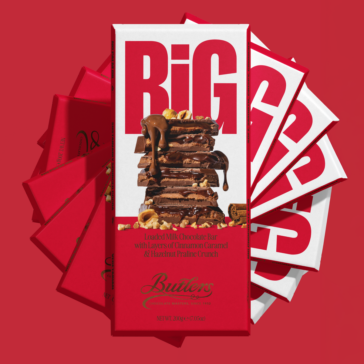 Butlers BiG Bar - Cinnamon Caramel & Hazelnut Praline