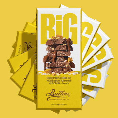 Butlers BiG Bar - Honeycomb and Puffed Rice Crunch