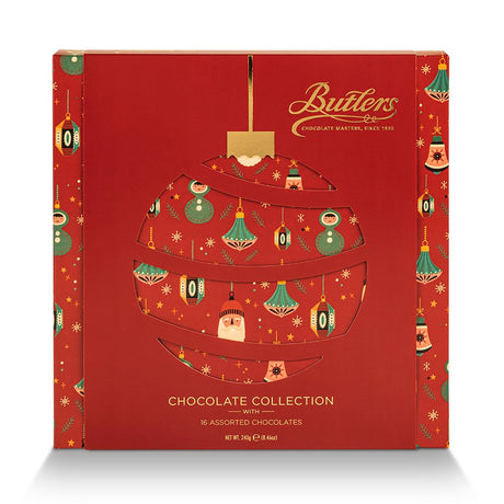 Christmas Motif Milk Chocolate Selection