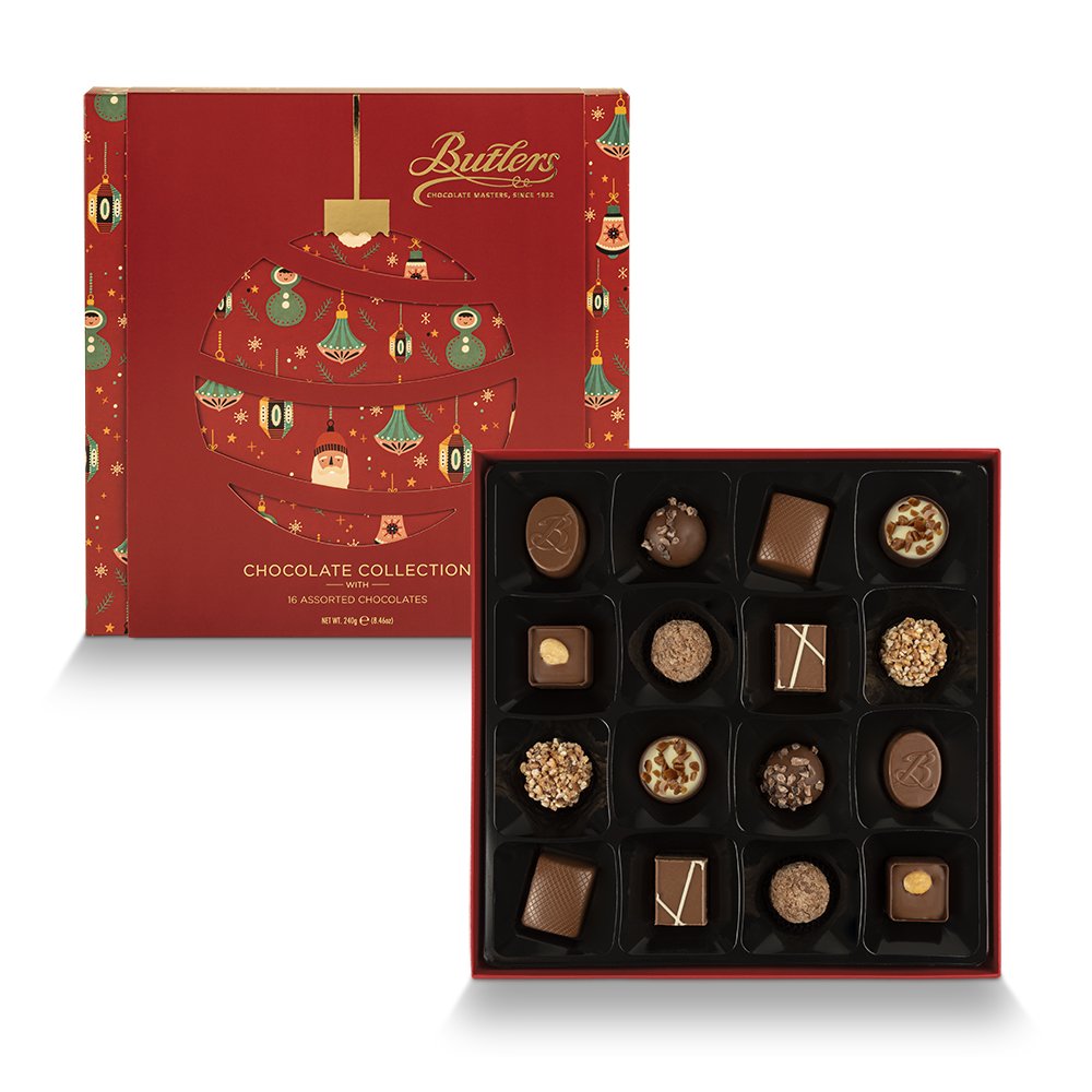 Christmas Motif Milk Chocolate Selection