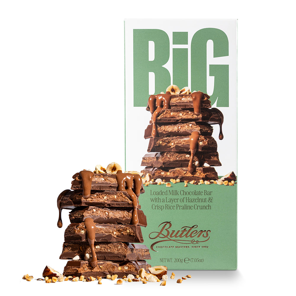 Butlers BiG Bar - Hazelnut & Crisp Rice Praline Crunch