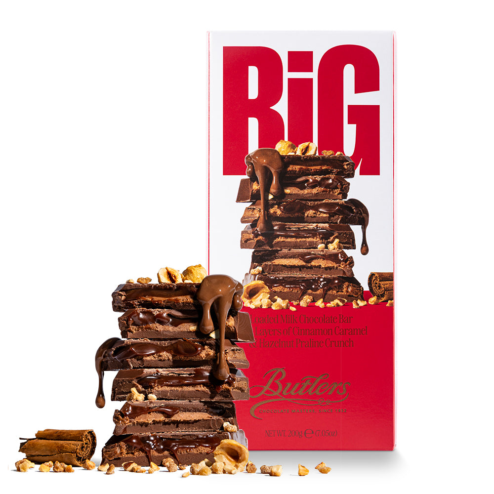 Butlers BiG Bar - Cinnamon Caramel & Hazelnut Praline
