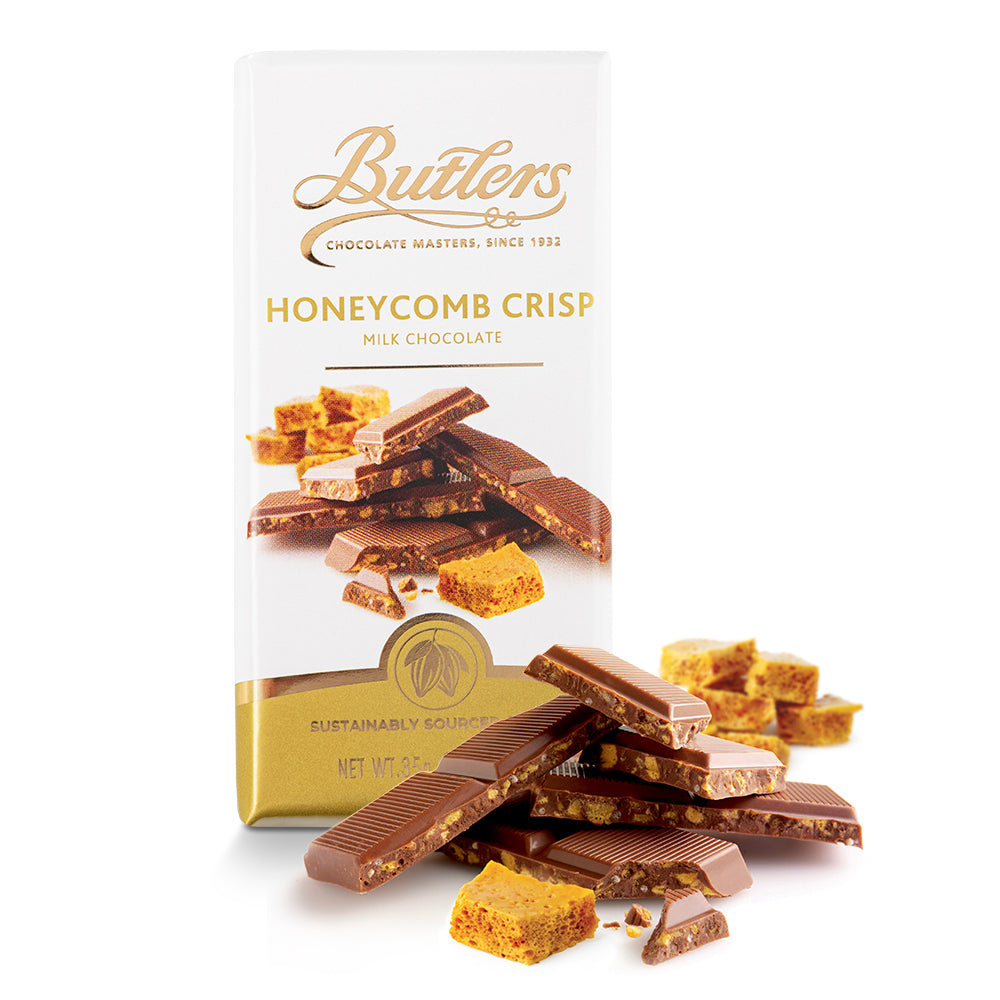 35g Milk Chocolate Honeycomb Crisp Bars (x24)