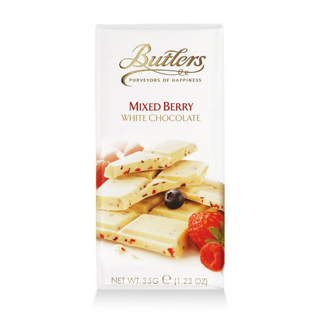 35g White Chocolate Mixed Berries Bars (x24)