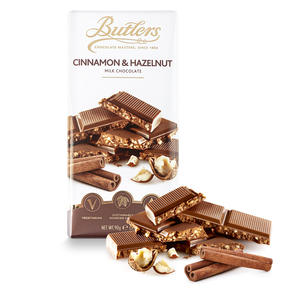 Cinnamon and Hazelnut Bar (x6)